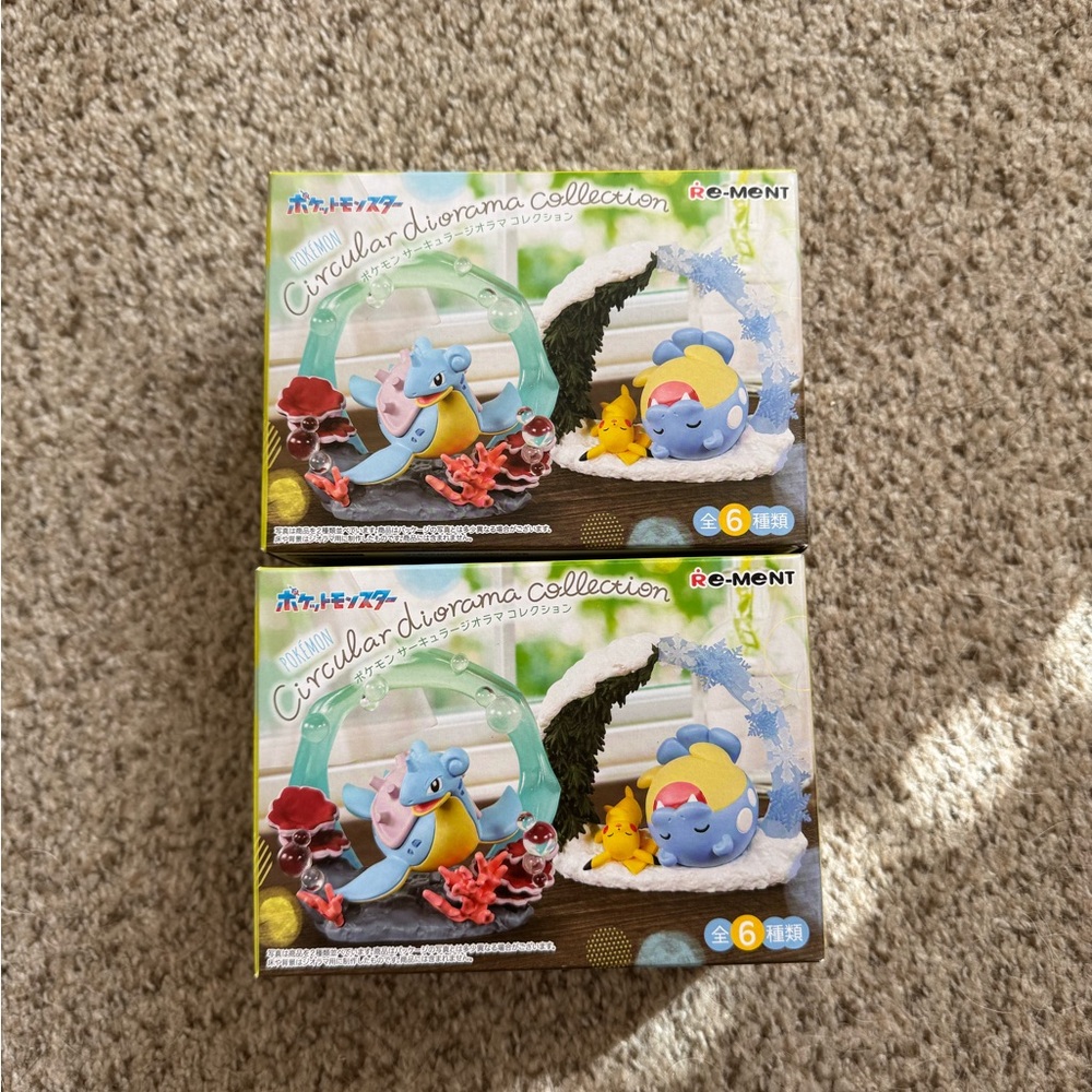 Pokémon Figurines - Lapras & Ponyta